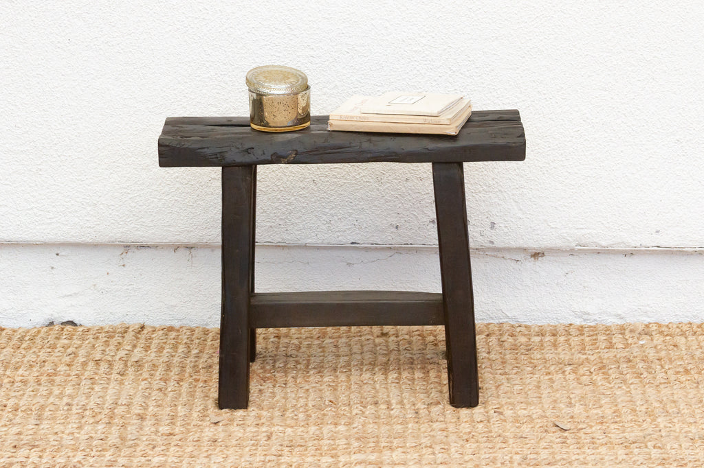 Wabi Sabi Reclaimed Wood Stool