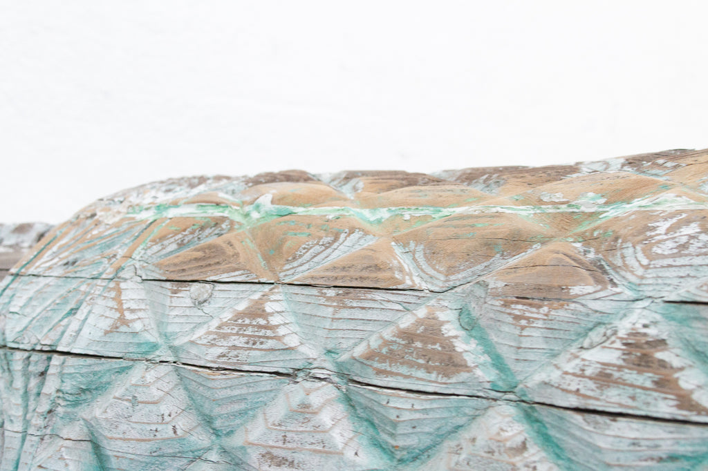 The Rajasthani Guardians, Pair of Indian Ceremonial Wood Horses