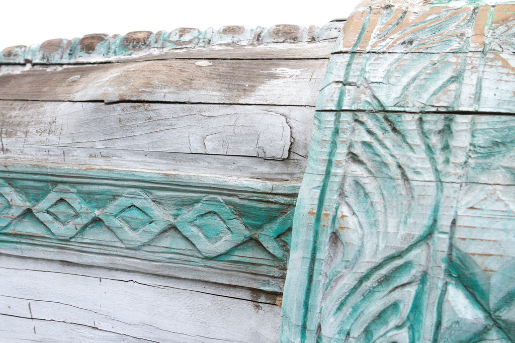 The Rajasthani Guardians, Pair of Indian Ceremonial Wood Horses