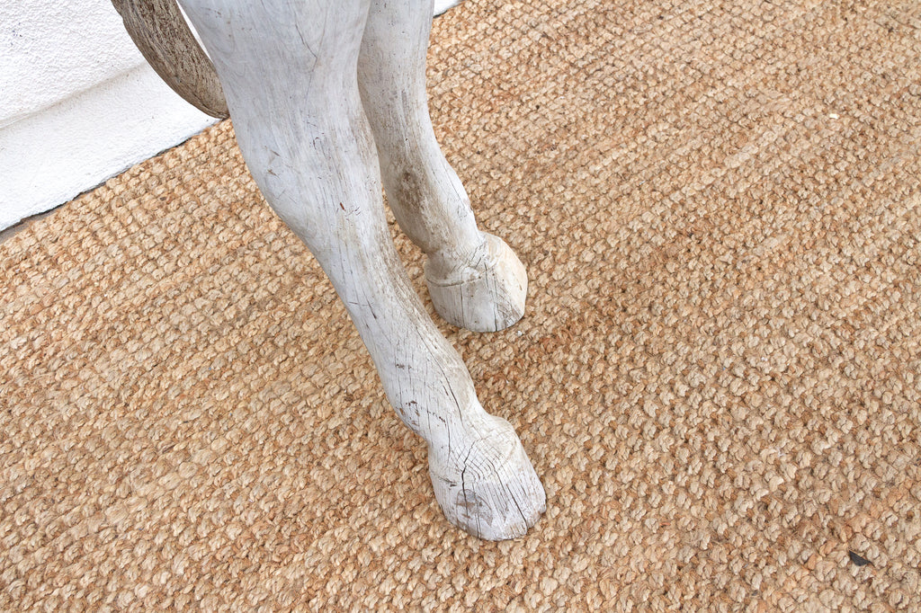 The Rajasthani Guardians, Pair of Indian Ceremonial Wood Horses