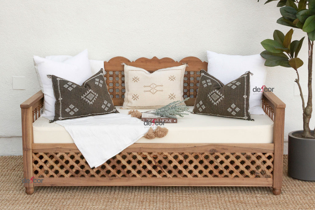 Reclaimed Moroccan Club Daybed Sofa