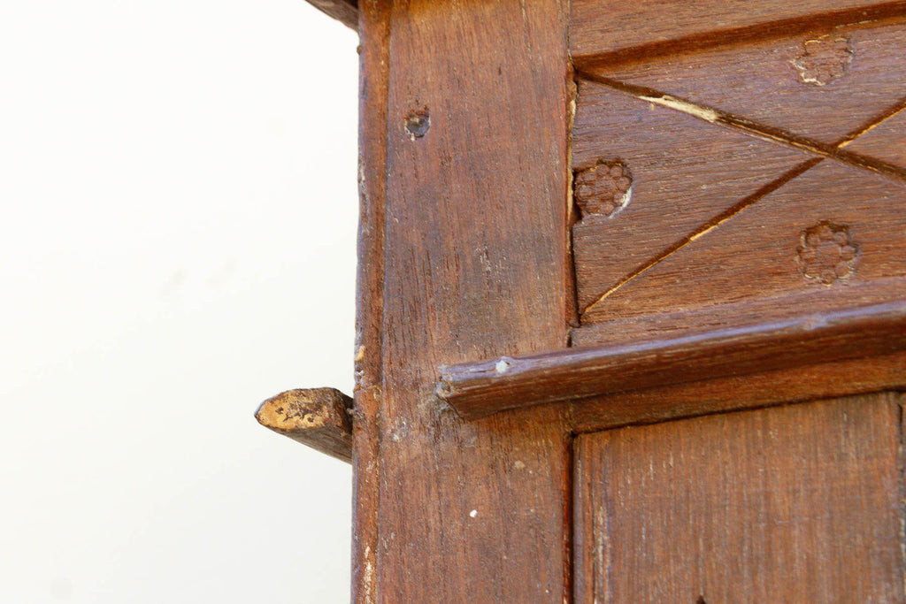 Elegant Early 20th Century Teak Bookcase