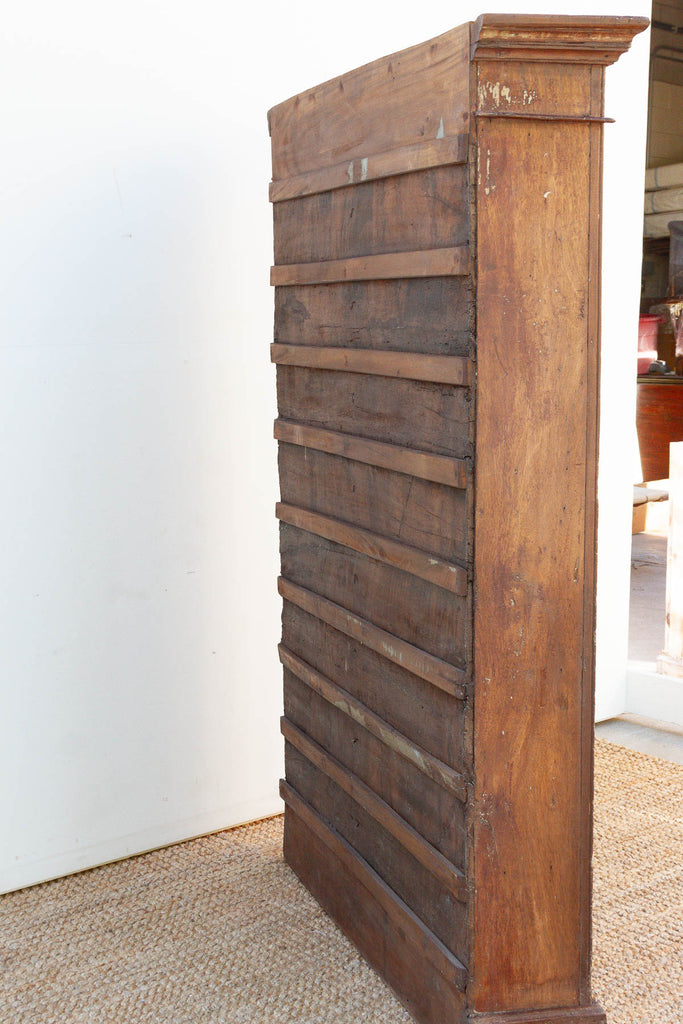 Elegant Early 20th Century Teak Bookcase