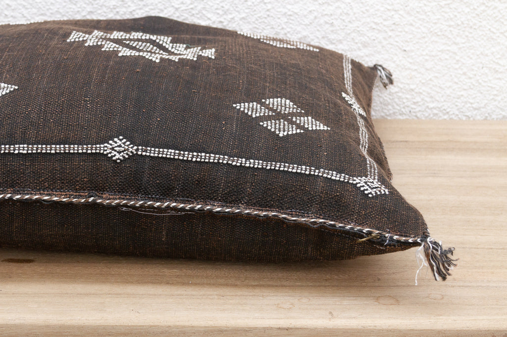 Oasis Dusk Large Silk Rug Pillow