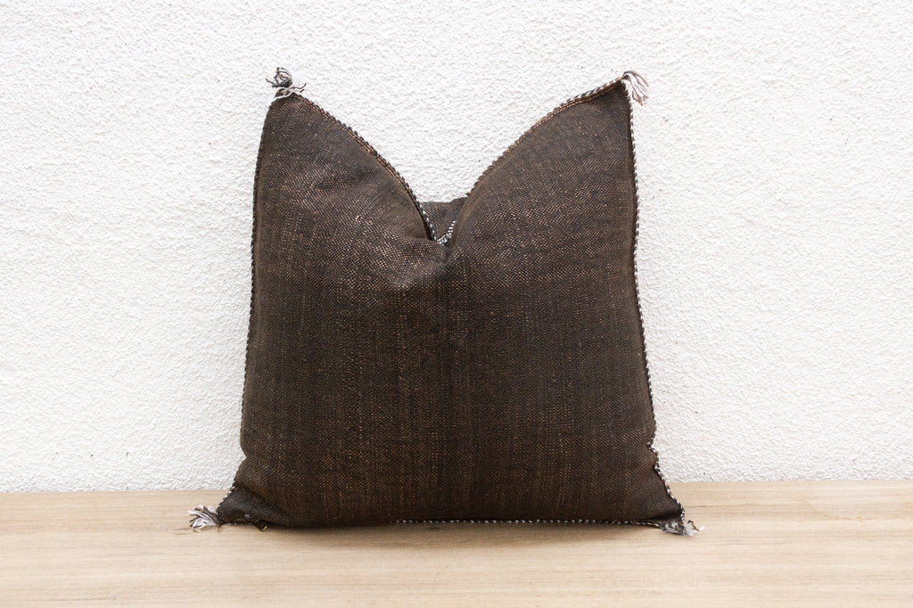 Fez Earth Large Silk Rug Pillow