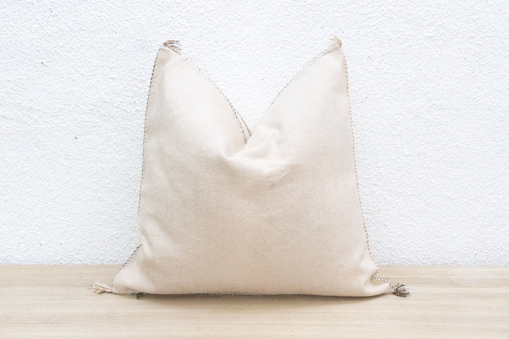 Fez Fog Large Silk Rug Pillow (Trade)