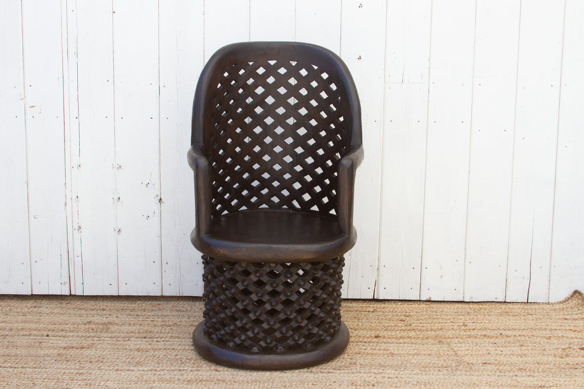 Vintage Bamileke Cameroon Chair