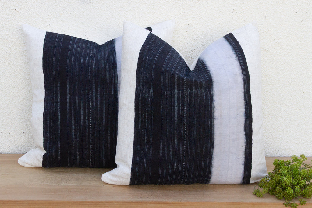 Hmong Mountain Handwoven Pillows, Set of 2