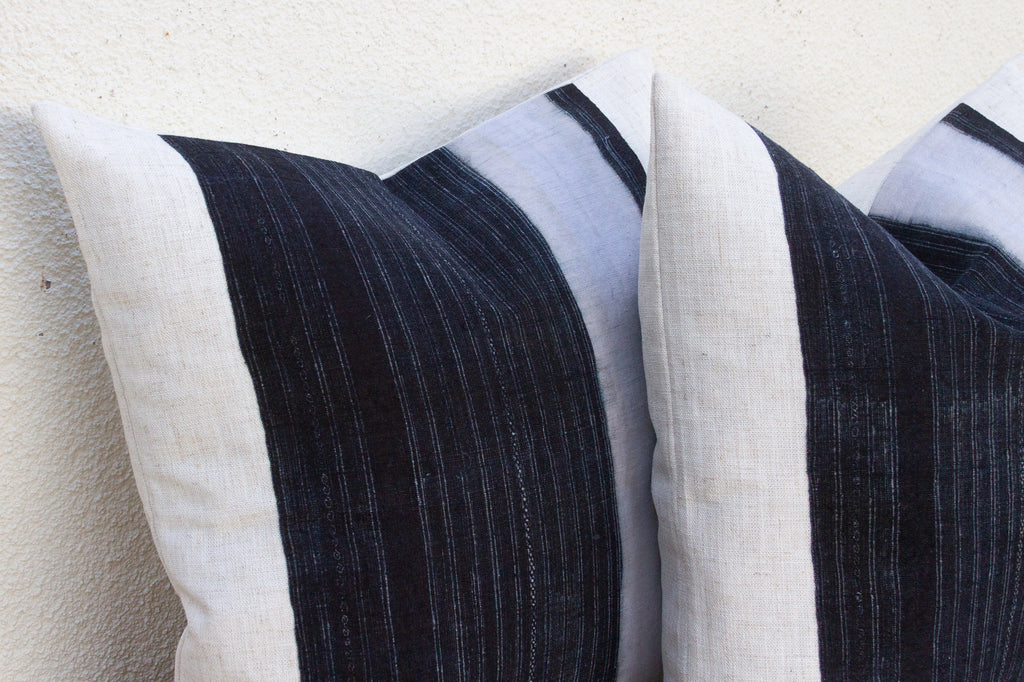 Hmong Mountain Handwoven Pillows, Set of 2