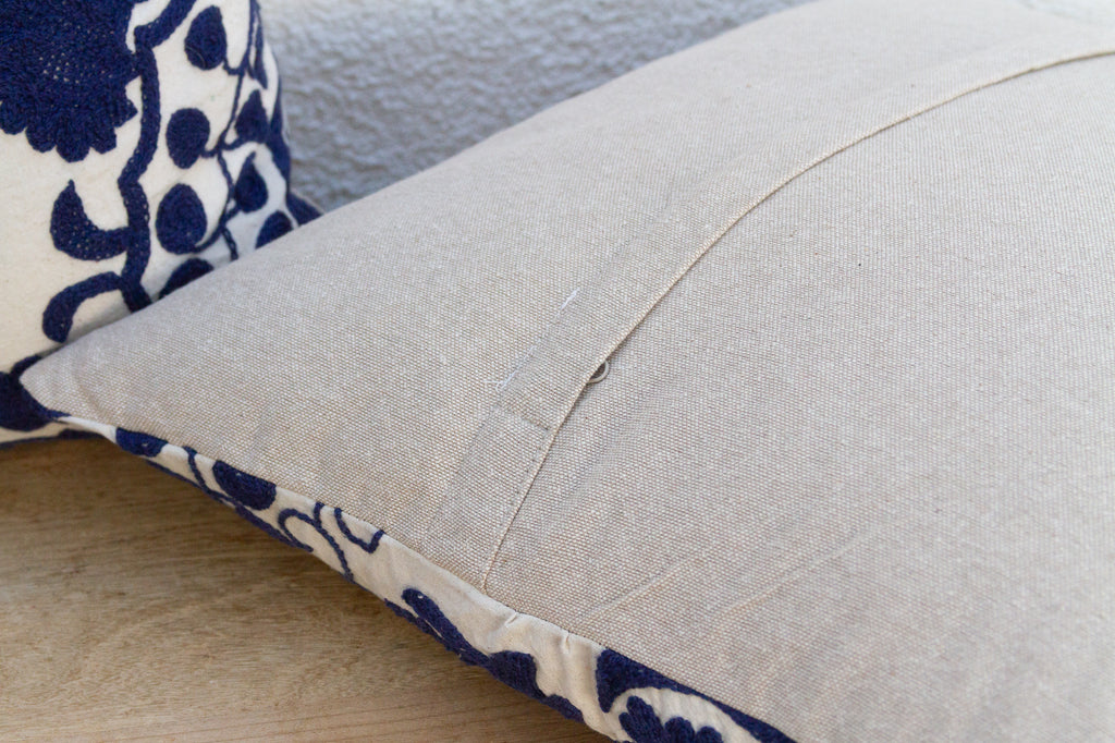 Uzbek Floral Talisman Suzani Pillows, Set of 2