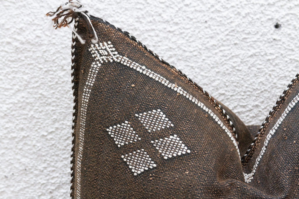 Marrakech Moon Silk Rug Pillow