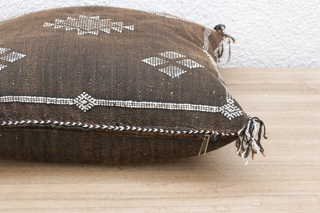 Marrakech Moon Silk Rug Pillow