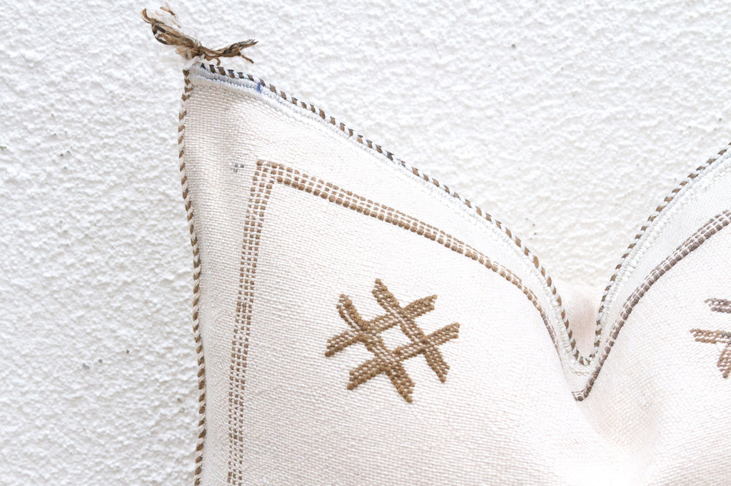 Salt & Sand Silk Rug Pillow