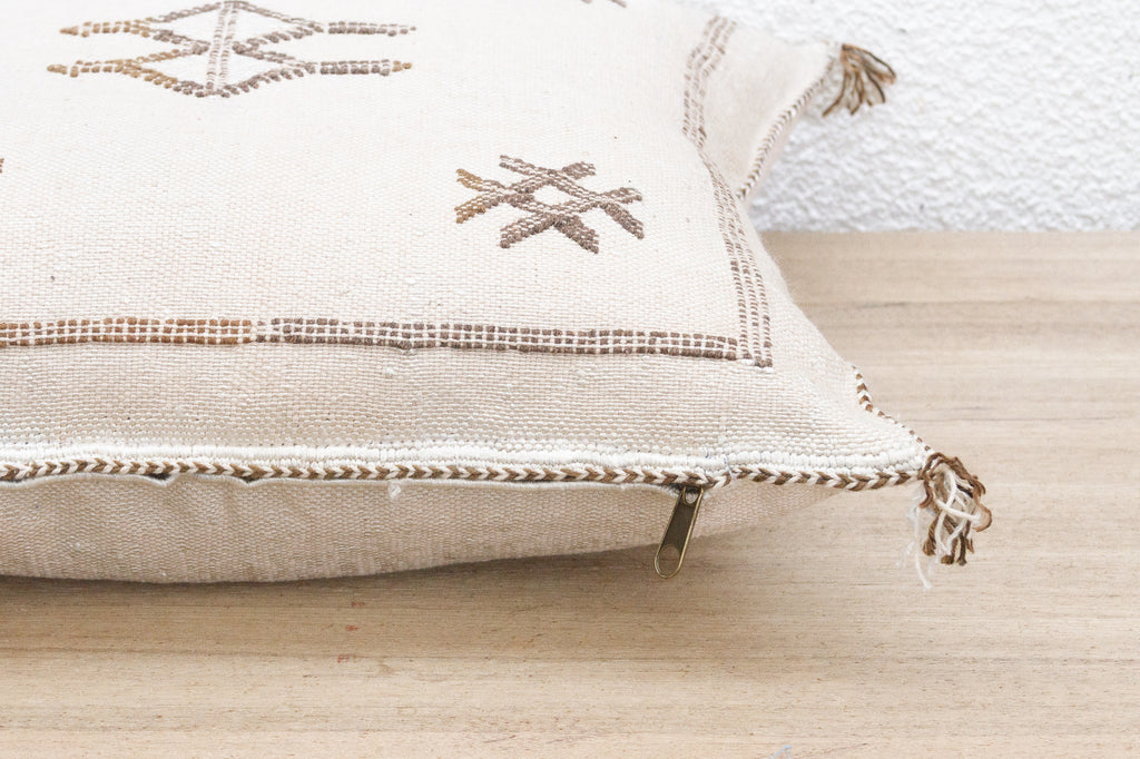 Salt & Sand Silk Rug Pillow