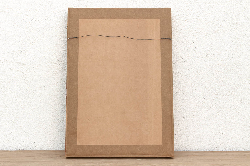 Sacred Wall Art, Framed Antique Chariot Carving (Trade)