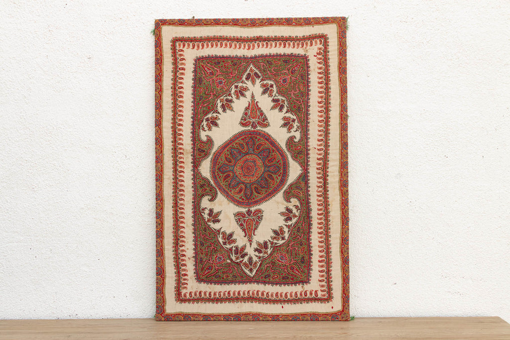 Royal Boteh Vintage Mounted Paisley Textile (Trade)