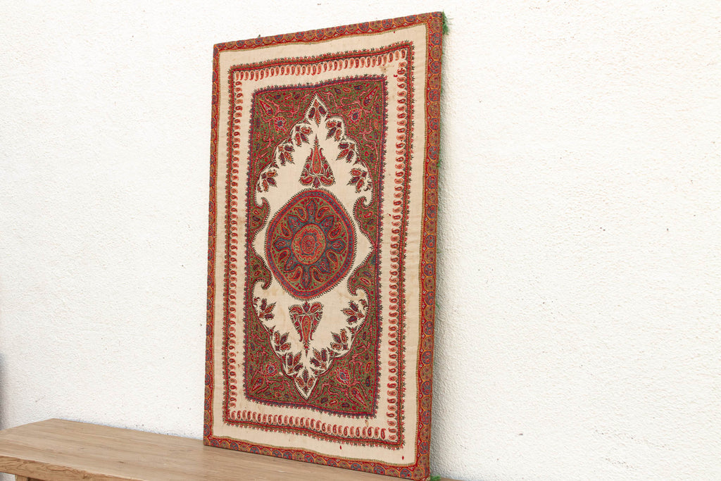 Royal Boteh Vintage Mounted Paisley Textile (Trade)