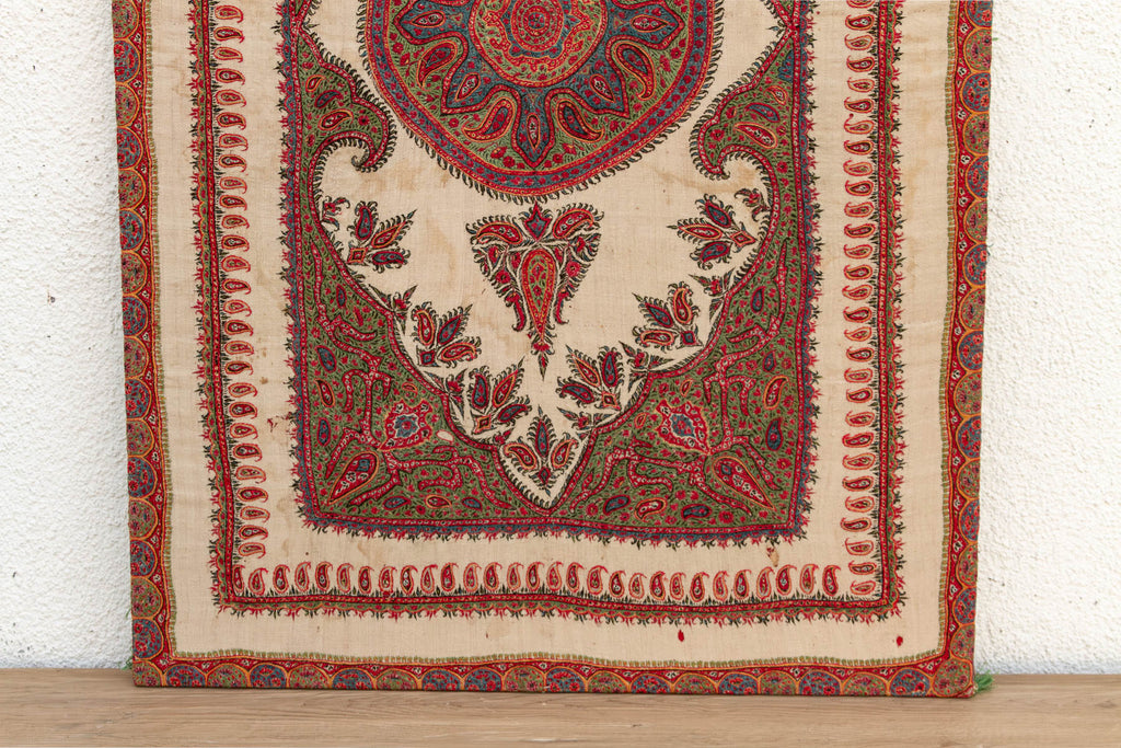 Royal Boteh Vintage Mounted Paisley Textile (Trade)