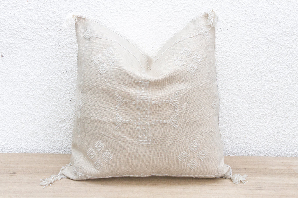 Whispering Medina Silk Rug Pillow