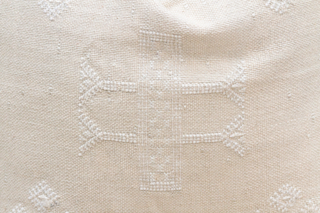 Berber Moonlight Silk Rug Pillow