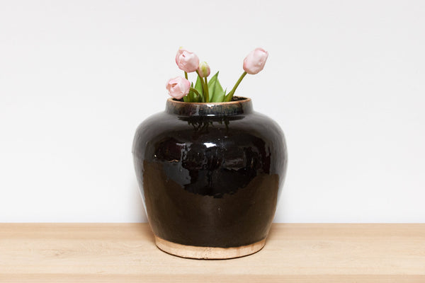 Brown Glaze Martaban Pot-Arakah