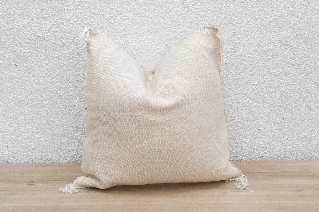 Berber Moonlight Silk Rug Pillow