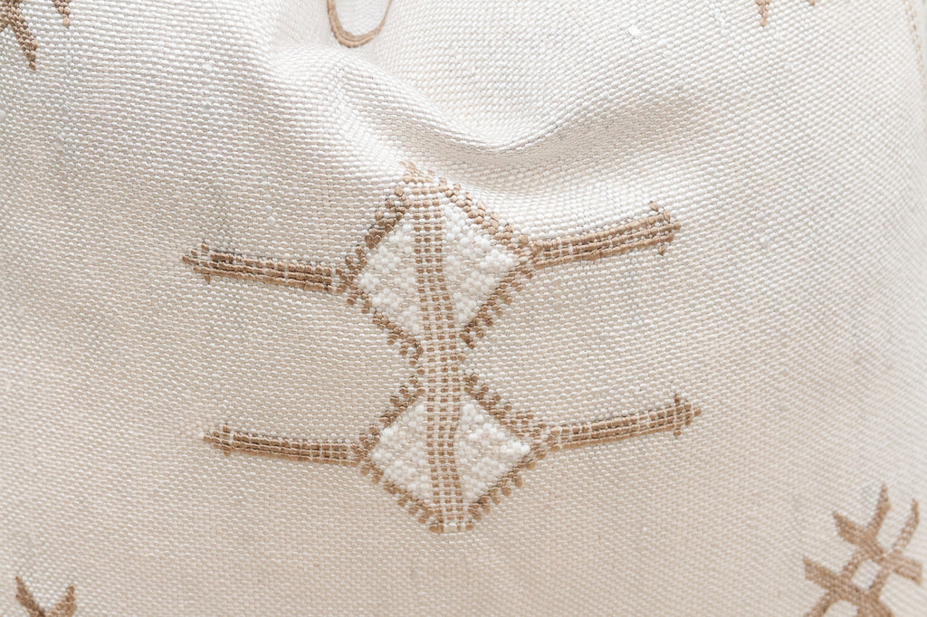 Wadi Whisper Silk Rug Pillow