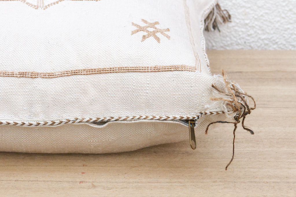 Wadi Whisper Silk Rug Pillow