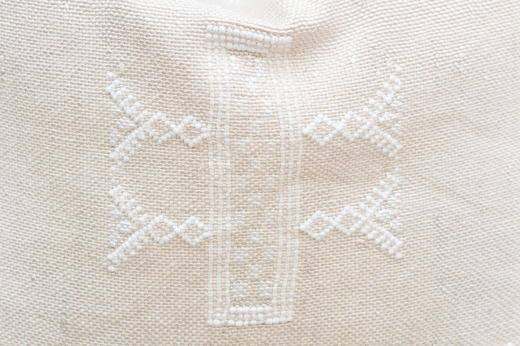 Salted Earth Silk Rug Pillow