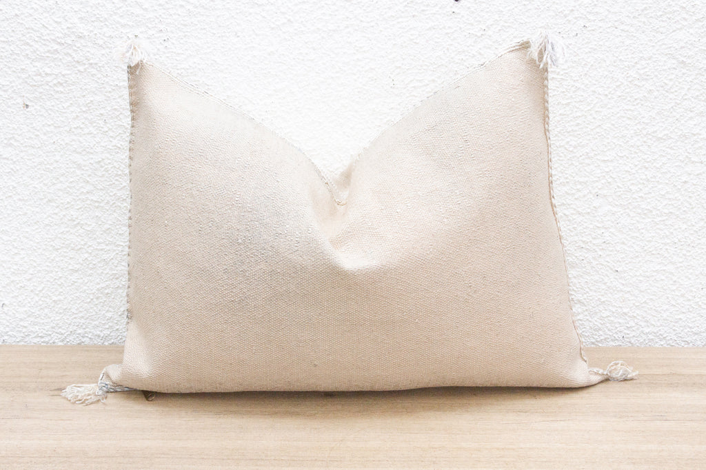 Celestial Clay Silk Rug Lumbar Pillow