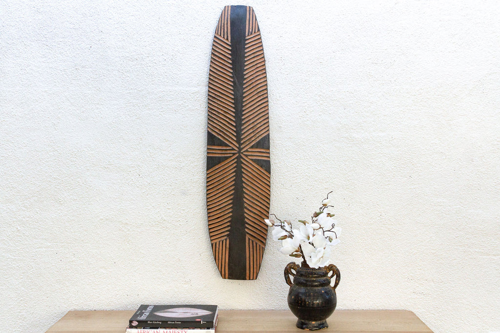 Black & White Geometric African Art