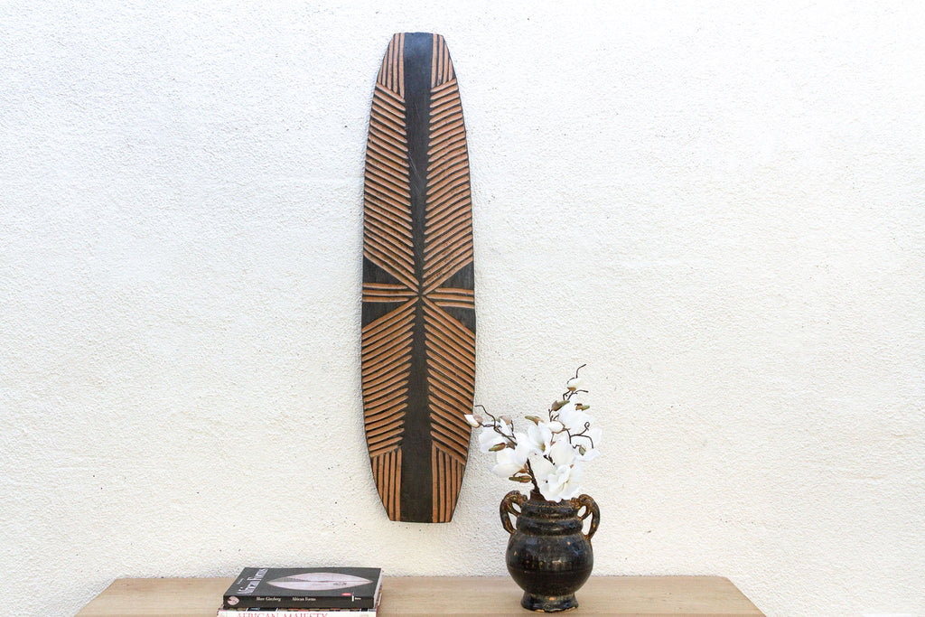 Black & White Geometric African Art