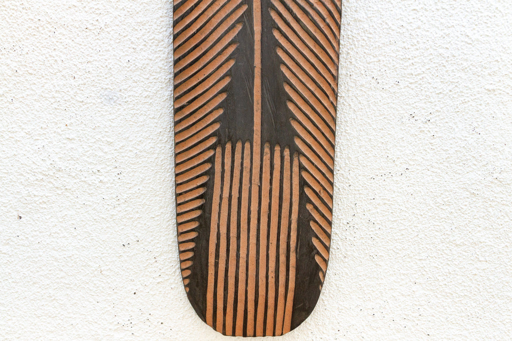 Handcarved Tribal Wall Hanging Shield (Trade)