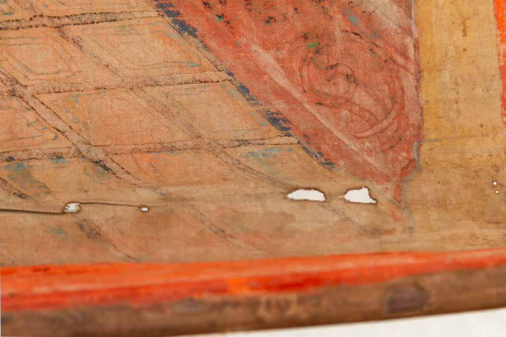 Monumental Antique Thai Temple Scroll (Trade)