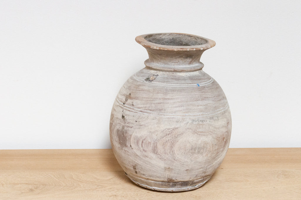 Indian Wooden Pot-Jiya
