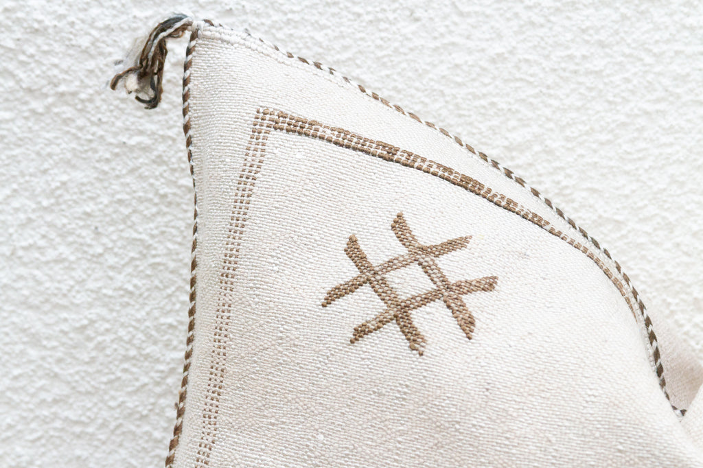 Casbah Tribal Silk Rug Lumbar Pillow