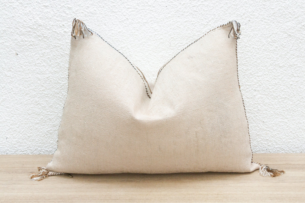 Casbah Tribal Silk Rug Lumbar Pillow