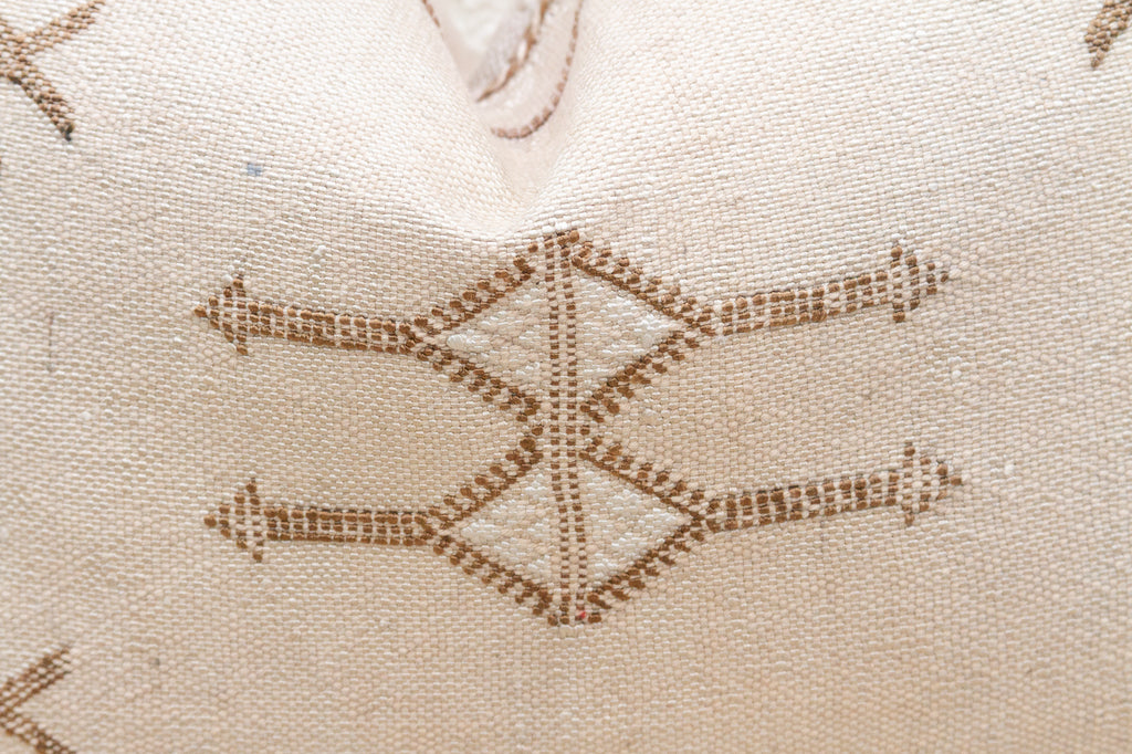 Riad Glow Silk Rug Lumbar Pillow