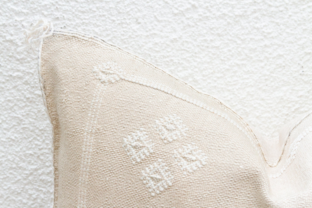 Zellige Silk Rug Lumbar Pillow