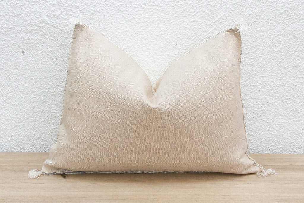 Zellige Silk Rug Lumbar Pillow