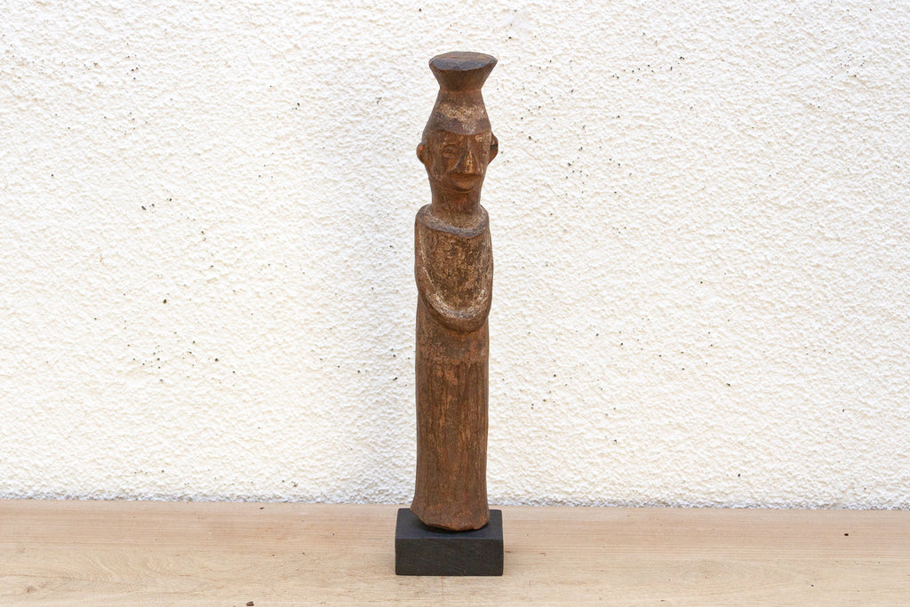 The Silent Observer, Antique African Tribal Sculpture