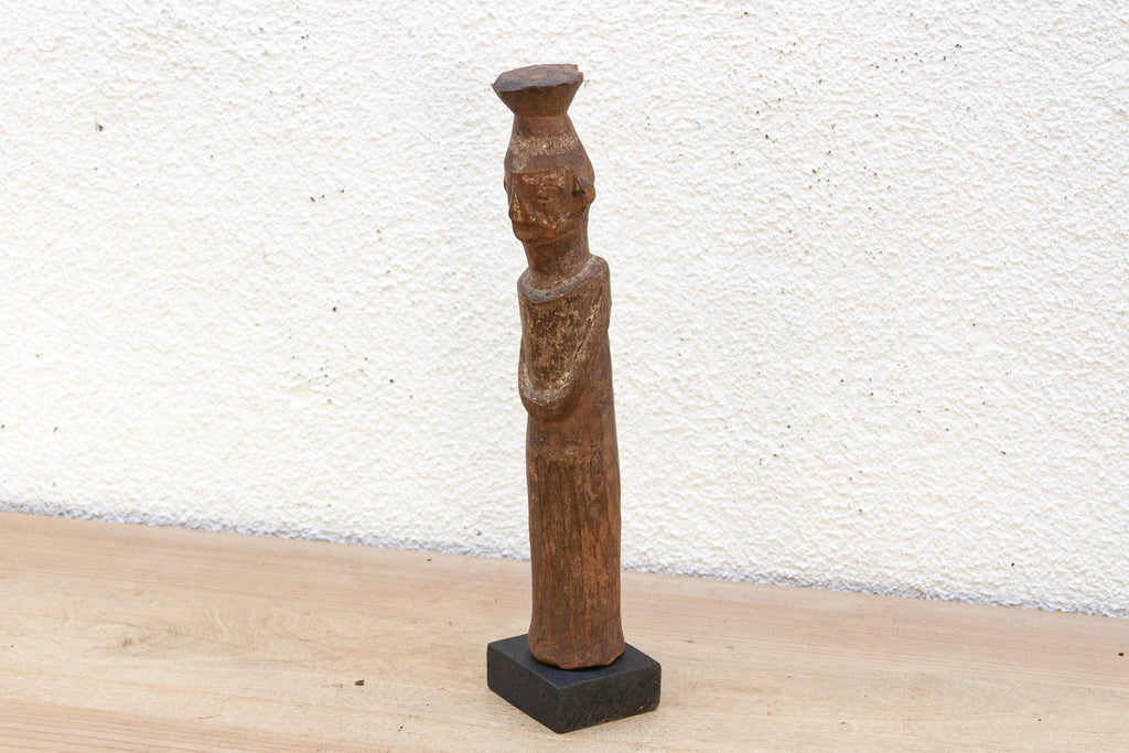 The Silent Observer, Antique African Tribal Sculpture