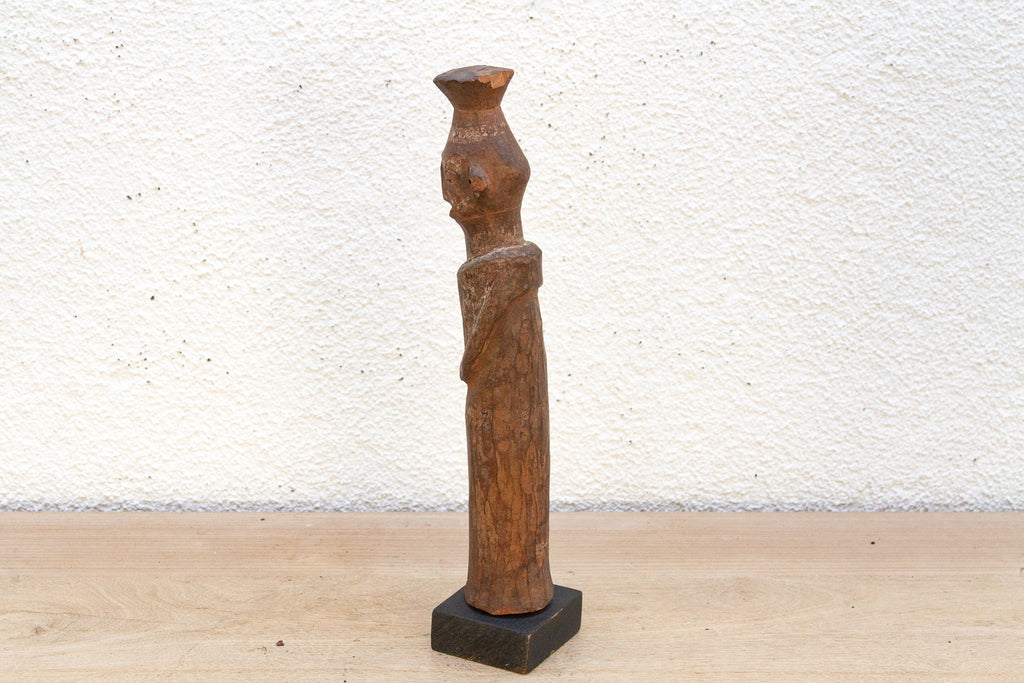 The Silent Observer, Antique African Tribal Sculpture