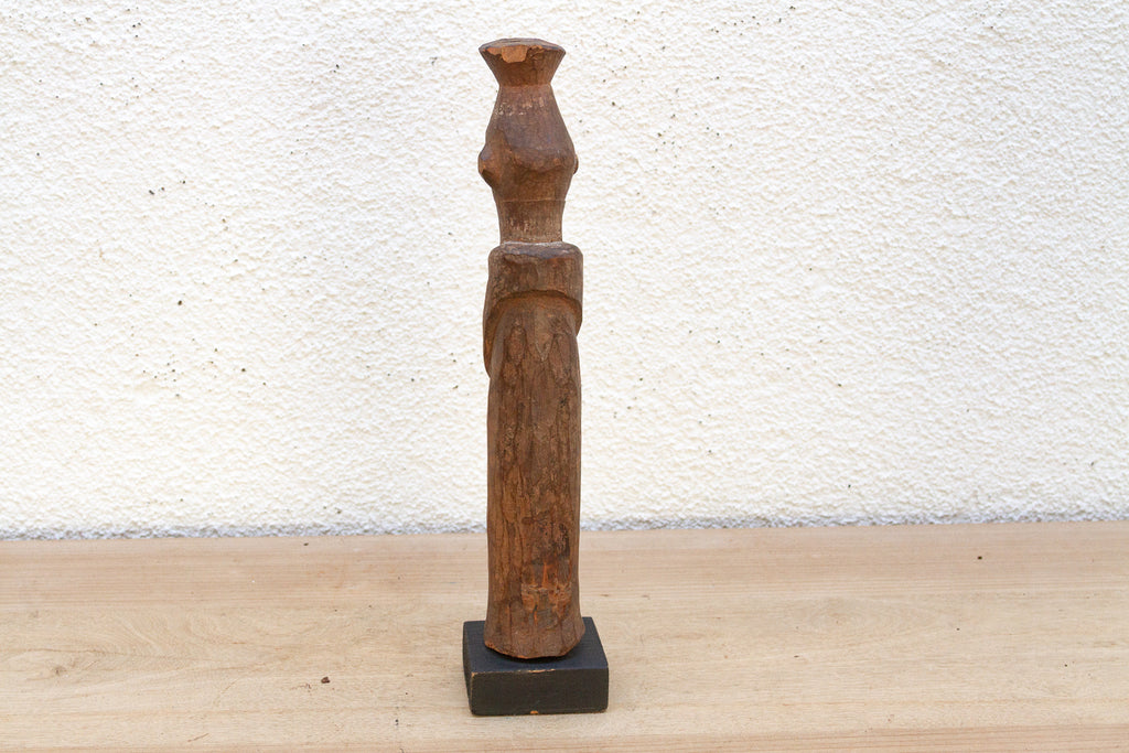 The Silent Observer, Antique African Tribal Sculpture