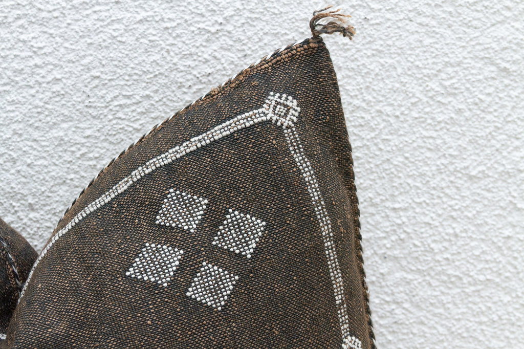 Ancient Earth Silk Rug Lumbar Pillow