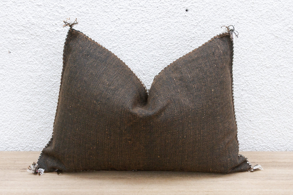 Ancient Earth Silk Rug Lumbar Pillow