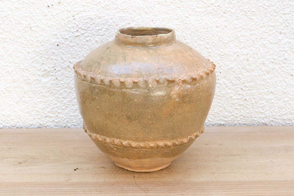 Antique Asian Pottery Storage Jar