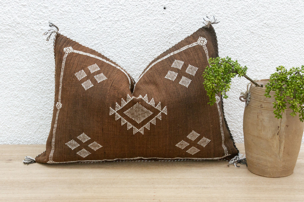 Nomad Silk Rug Lumbar Pillow