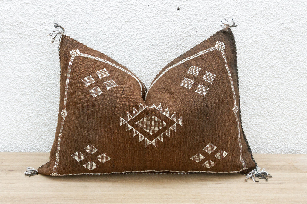 Nomad Silk Rug Lumbar Pillow