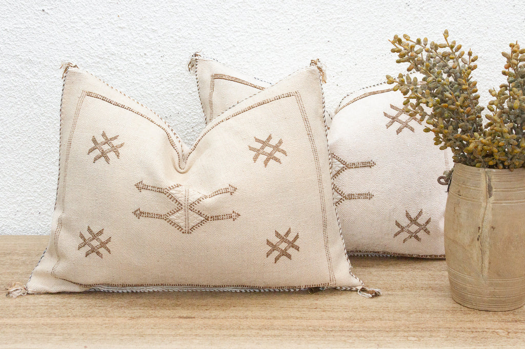 Pair of Allas Air Silk Lumbar Pillows